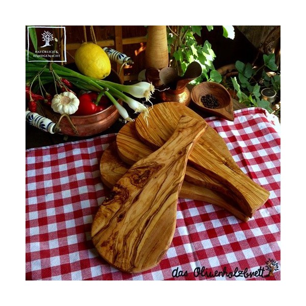 4 pcs natural cutted olivewood board