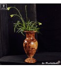 olivewood vase