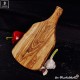 Natural shape cutting baord with handle