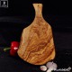 Natural shape cutting baord with handle