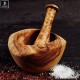 Mortar and pestle, rounded edges