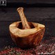 Mortar and pestle, rounded edges