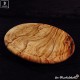 cutting board round, with juice groove