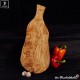 Käse- oder Schinkenbrett in Naturform mit Griff