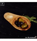Bowl for olive fruits, olive wood