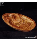 Olive wood bowl for olives