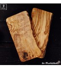 2 x Cutting board, one side natural edge