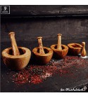 Classical style mortar incl. pestle