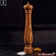 Salt od pepper mill out of olive wood