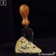 Olive wood cheese knife