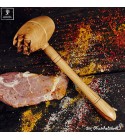 meat tenderiser, olive wood