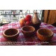 Set of olive wood bowls (3items)